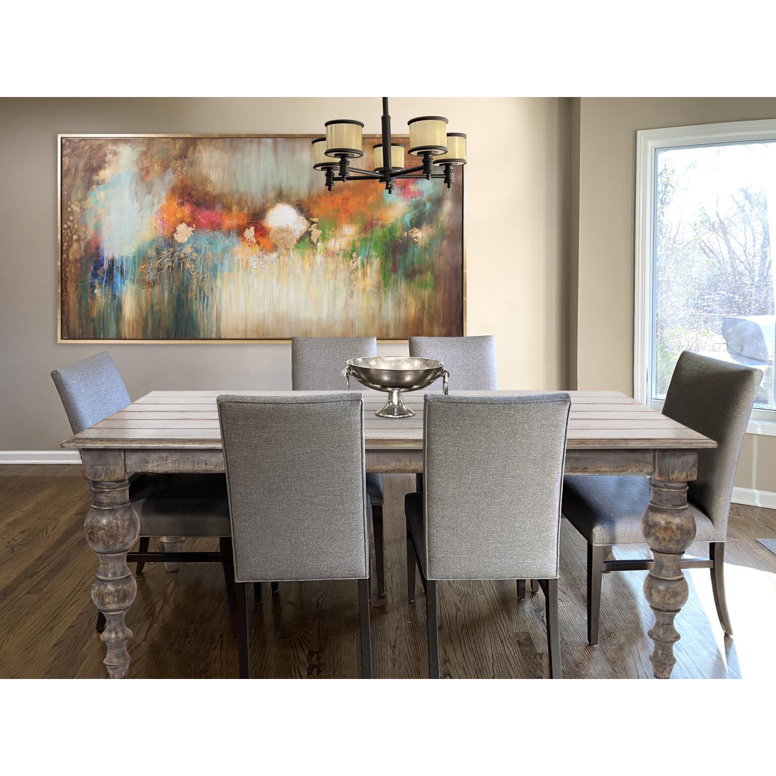 Carter 73 X 30 inch Taupe Dining Table